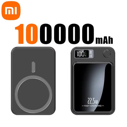 Magnetic Wireless Power Bank 100,000mAh™